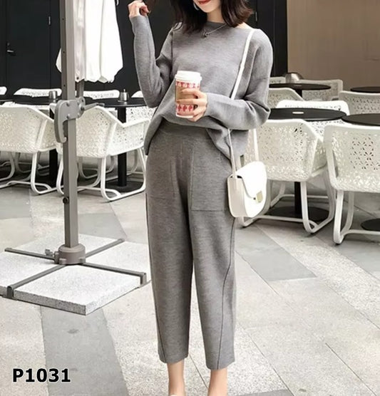 Set comfy en beige rosa o gris