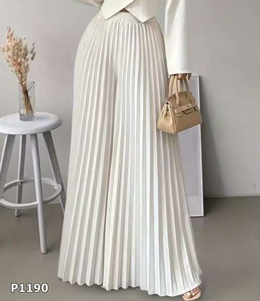 Pantaloneta paleteada blanca